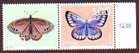 Schweiz  2021  2 Werte  **  ZD  Schmetterlinge / Europa