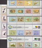 Sierra Leone  2024  24 Werte  **  6 ZD  Gefährdete Tierarten WWF