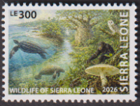 Sierra Leone  2026  1 Wert  **  Wildlife of Sierra Leone