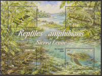 Sierra Leone  2026  4 Werte  **  KLB  Reptilien