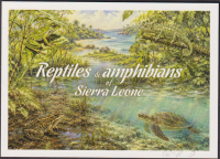 Preview: Sierra Leone  2026  4 Werte auf  1 Maximumkarte  Reptilien