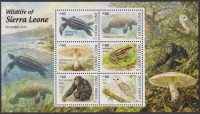Sierra Leone  2026  6 Werte  **  KLB  Fauna / Pilze