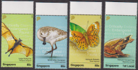 Singapur  2025  4 Werte  **  Heimische Tiere
