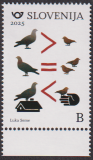 Slowenien  2025  1 Wert  **  Vögel / Sprichwörter