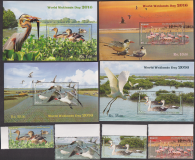 Sri Lanka  2016  4 W. + 4 Bl.  **  Wasservögel