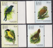 Sri Lanka  2017  4 Werte  **  Vögel