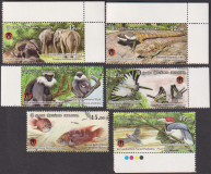 Sri Lanka  2019  6 Werte  **  Wildtiere