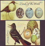 Preview: St. Vincent - Bequia  2011  6 W. + 2 Bl.  **  2 KLB  Vögel / Vogeleier / Federn