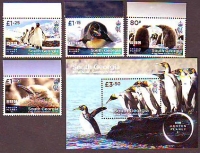 Südgeorgien  2023  4 W. + 1 Bl.  **  Pinguine