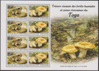 Togo  2026  8 Werte  **  KLB  Frösche / Pilze