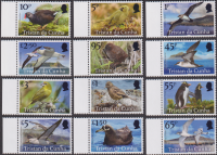 Tristan da Cunha  2025  12 Werte  **  FM Vögel