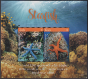 Tuvalu  2018  1 Block  **  Seesterne