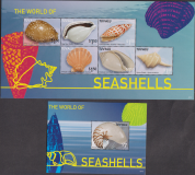 Tuvalu  2022  6 W. + 1 Bl.  **  Muscheln