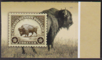 U S A  2026  1 Wert  **  Bison