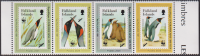 Zentralafrika  2025  4 Werte  **  ZD  Pinguine  WWF
