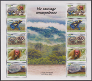 Zentralafrika  2026  10 Werte  **  KLB  Reptilien / Affe / Pilz