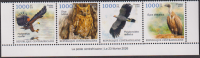 Zentralafrika  2026  4 Werte  **  ZD  Greifvögel