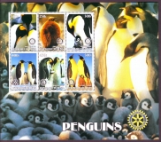 Benin  2002  6 Werte  **  KLB  Pinguine