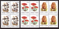 Argentinien  1992  12 Werte  **  3 ZD  Pilze