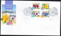Australien  1999  4 Werte auf 1 FDC  Küstenblumen
