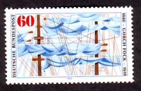 Bundesrepublik Deutschland  1980  1 Wert  **  Segelschiff