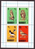 Bardsey / Schottland  1978  4 Werte  **  KLB  Vögel