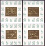 Batum  1995  4 Blöcke  **  Golddruck  Wildtiere  WWF