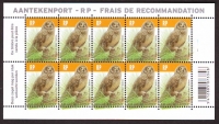 Belgien  2012  10 Werte  **  KLB  Sumpfohreule