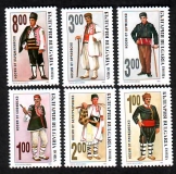 Bulgarien  1993  6 Werte  **  Volkstrachten