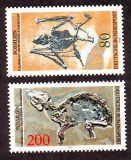 Bundesrepublik Deutschland  1978  2 Werte  **  Tierversteinerungen
