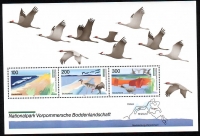 Bundesrepublik Deutschland  1996  1 Block  **  Boddenlandschaft