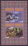 Buriatia  1998  4 Werte  **  KLB  Prähistorische Tiere