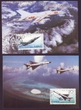 China - Volksrepublik  1996  4 W. auf 4 MK  Flugzeuge