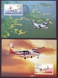 Preview: China - Volksrepublik  1996  4 W. auf 4 MK  Flugzeuge
