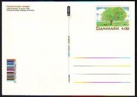 Dänemark  1999  1 Ganzsache  **  Buche