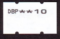 Preview: Bundesrepublik Deutschland  1993  1 Wert  **  ATM  Schloß Sanssouci