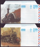 Preview: England  1994  6 Ganzsachen  **  Dampflokomotiven