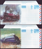 Preview: England  1994  6 Ganzsachen  **  Dampflokomotiven