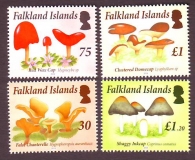 Falklandinseln  2014  4 Werte  **  Pilze