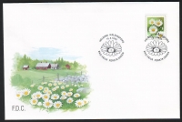 Finnland  1995  1 Wert auf 1 FDC  Margeriten