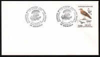 Frankreich  1985  1 Brief mit 2 Pilzsonderstempel