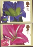 Preview: Großbritanien  1997  10 Werte auf 10 MK  Blumen