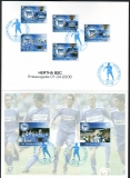 Pin AG - Berlin  2006  5 W. + 1 Bl.  Hertha BSC - Fußballmannschaft