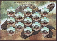 Preview: Indien  2008  26 Werte  **  2 KLB  Aldabra-Riesenschildkröte