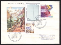 Italien  1999  1 Ganzsache mit 2 Pilzstempel  (18)