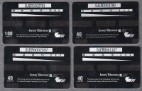 Preview: GB - Jersey  1995  4 Telefonkarten  ungebraucht  Vögel