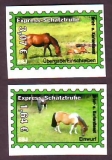 Kurierdienst Jessen  2006  2 Werte  **  Pferde