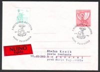 Jugoslawien  1984  1 Brief mit 2 Pilzsonderstempel