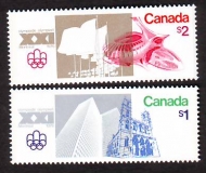 Kanada  1976  2 Werte  **  Olympiade  "Montreal"