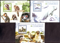 Preview: Komoren  2009  35 W. + 7 Bl.  **  7 KLB  Säugetiere